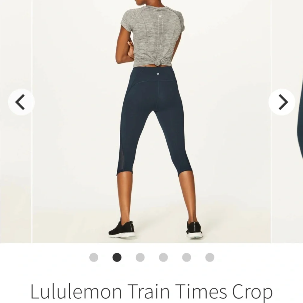 Lululemon Train Times Crop Leggings